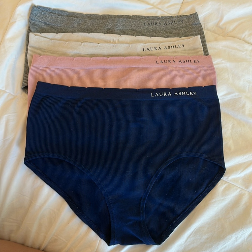 4pk Laura Ashley High Waist Panties